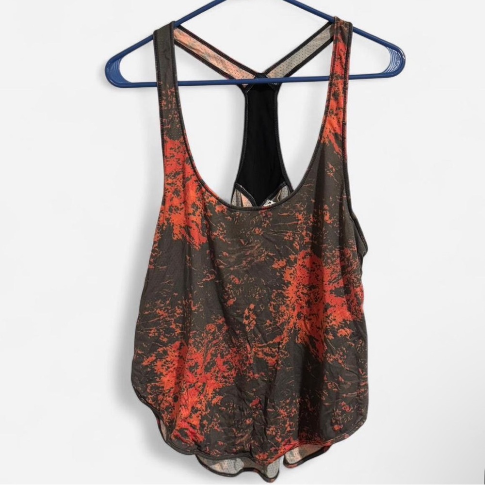 Vimmia Black and Red Racerback Tank Top